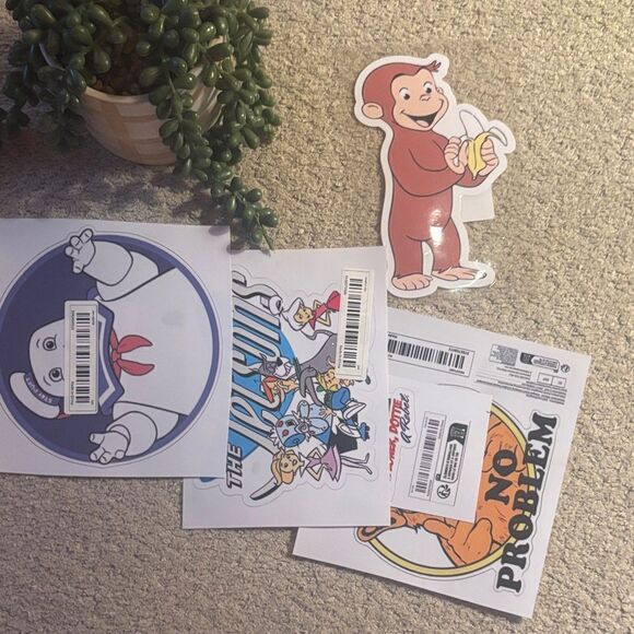 Vintage Cartoon Sticker Set - Picture 5 of 5
